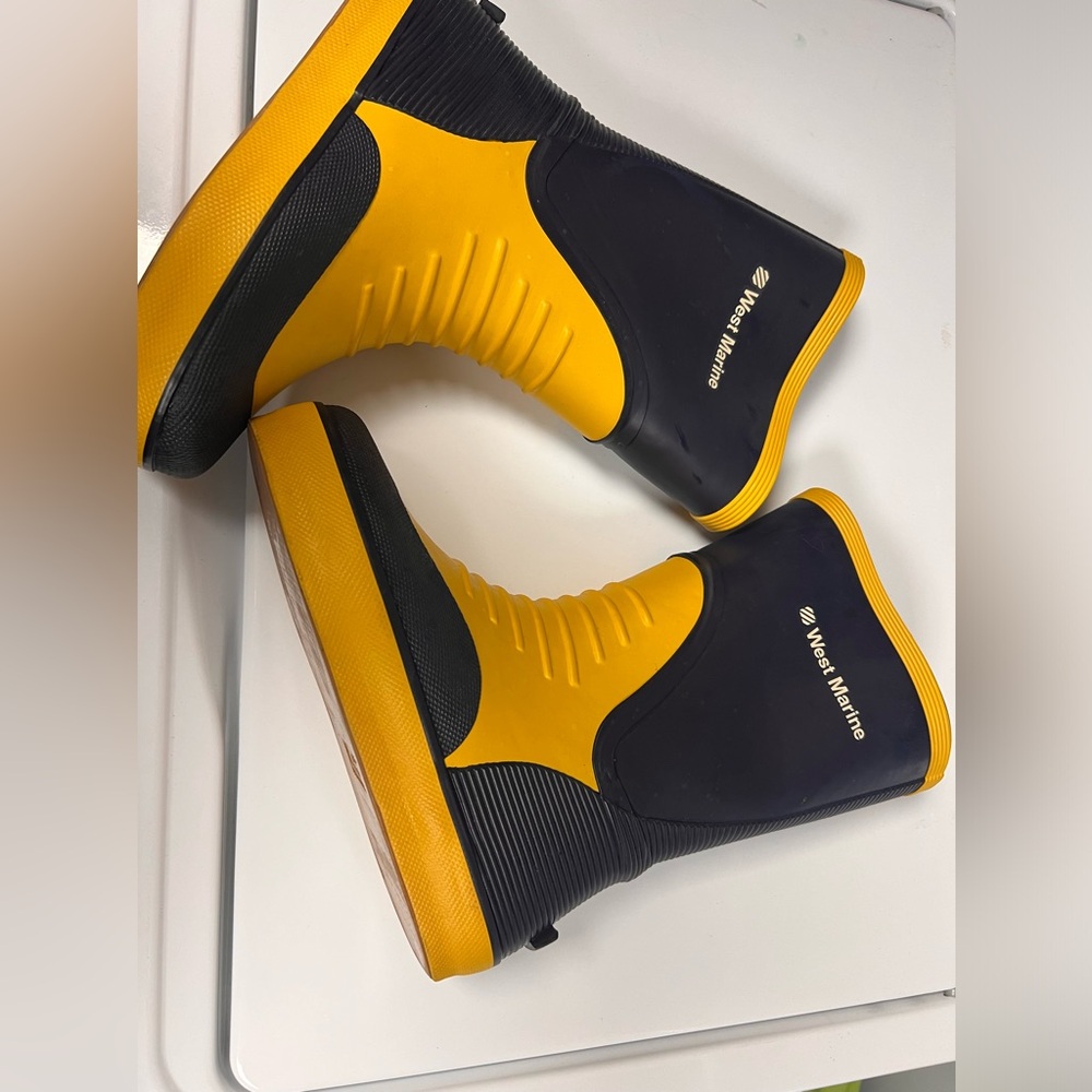West Marine deck boots